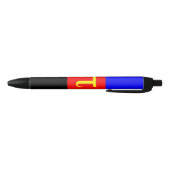 Stylo Noir Drapeau de fierté polyamoureuse (Bas)