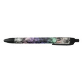 Stylo Noir Drapeau de fierté Uingender Groovy Boho Bulles Écl (Bas)
