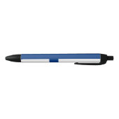 Stylo Noir Drapeau de Finlande (Bas)