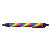 Stylo Noir Drapeau de gay pride (Bas)