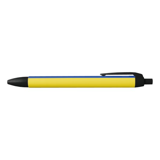 Stylo Noir Drapeau de Gelderland (Haut)