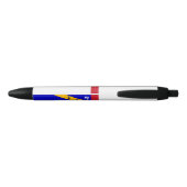 Stylo Noir Drapeau de Herm (Dos)