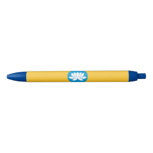 Stylo Noir Drapeau de Kalmoukie