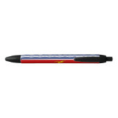Stylo Noir Drapeau de Kiribati (Dos)