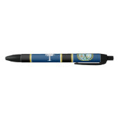 Stylo Noir Drapeau de la Caroline du Sud (Bas)