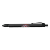 Stylo Noir Drapeau de la Croatie (Haut)