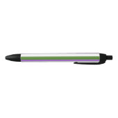 Stylo Noir Drapeau de la fierté de genre (Bas)