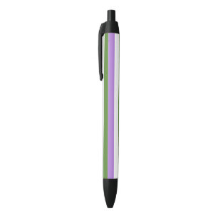 Stylo Noir Drapeau de la fierté de genre
