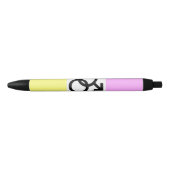 Stylo Noir Drapeau de la fierté de Twink (Devant)