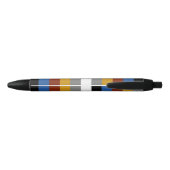 Stylo Noir Drapeau de la fierté des freaks (Dos)