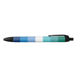 Stylo Noir Drapeau de la fierté masculine gay