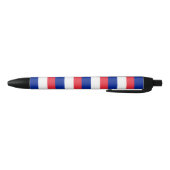 Stylo Noir Drapeau de la France (Bas)
