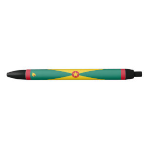 Stylo Noir Drapeau de la Grenade