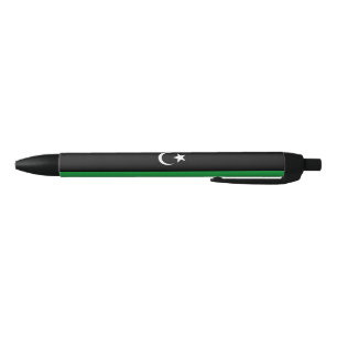 Stylo Noir Drapeau de la Libye