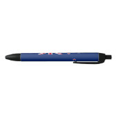 Stylo Noir Drapeau de la Nouvelle-Zélande (Bas)