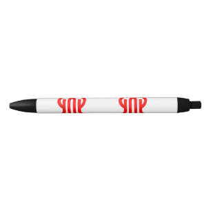 Stylo Noir Drapeau de la préfecture de Kanagawa, Japon
