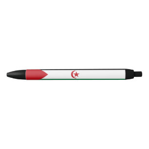 Stylo Noir Drapeau de la République arabe sahraouie démocrati