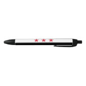 Stylo Noir Drapeau de la Syrie (Bas)