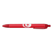 Stylo Noir Drapeau de la Tunisie (Bas)