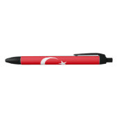 Stylo Noir Drapeau de la Turquie (Haut)