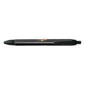 Stylo Noir Drapeau de l'Allemagne (Dos)