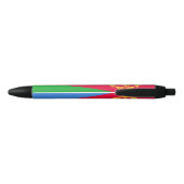 Stylo Noir Drapeau de l'Érythrée (Dos)