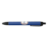 Stylo Noir Drapeau de l'État de Virginie (Bas)