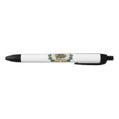 Stylo Noir Drapeau de l'État de Virginie-Occidentale (Bas)