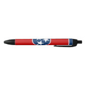 Stylo Noir Drapeau de l'État du Tennessee (Bas)