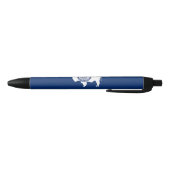 Stylo Noir Drapeau de l'État du Wyoming (Bas)