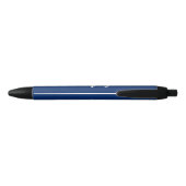 Stylo Noir Drapeau de l'État du Wyoming (Dos)