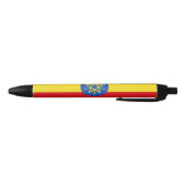 Stylo Noir Drapeau de l'Éthiopie (Bas)