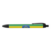 Stylo Noir Drapeau de l'Éthiopie (Haut)