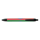 Stylo Noir Drapeau de l'Éthiopie (Dos)