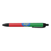 Stylo Noir Drapeau de l'Ethiopie (Bas)
