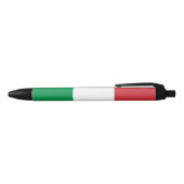 Stylo Noir Drapeau de l'Italie (Haut)