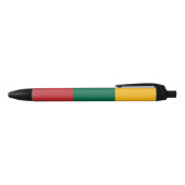 Stylo Noir Drapeau de Lituanie (Haut)