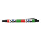 Stylo Noir Drapeau de l'oblast de Novosibirsk (Haut)