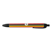 Stylo Noir Drapeau de l'Ouganda (Bas)