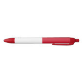 Stylo Noir Drapeau de Malte (Bas)