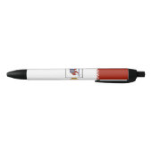 Stylo Noir Drapeau de Mari El (Bas)