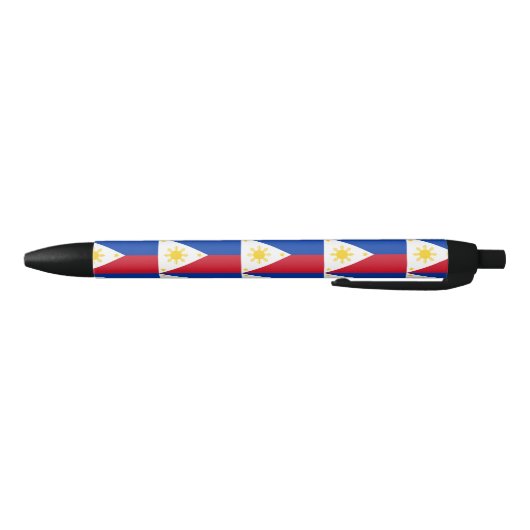 Stylo Noir Drapeau de Philippines (Bas)