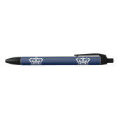 Stylo Noir Drapeau de Regina (Saskatchewan) (Haut)