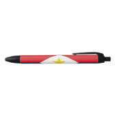 Stylo Noir Drapeau de Saba (Haut)