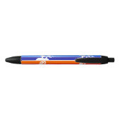 Stylo Noir Drapeau de Saint-Pétersbourg, Floride (Dos)