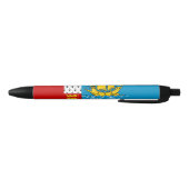 Stylo Noir Drapeau de Saint-Pierre-et-Miquelon (Bas)