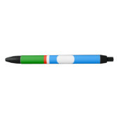 Stylo Noir Drapeau de Sakha (Devant)
