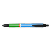 Stylo Noir Drapeau de Sakha (Dos)