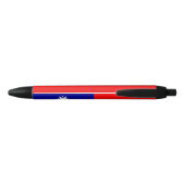 Stylo Noir Drapeau de Taïwan (Dos)