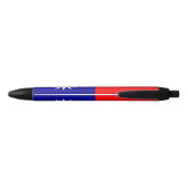 Stylo Noir Drapeau de Taïwan (Dos)